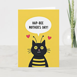 Striped Insect Friend Card