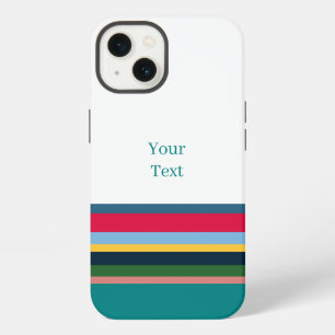 Striped iPhone 13 case