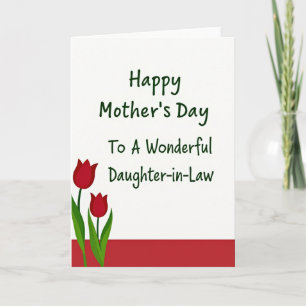 Striped Joyful Daughter In Law Card