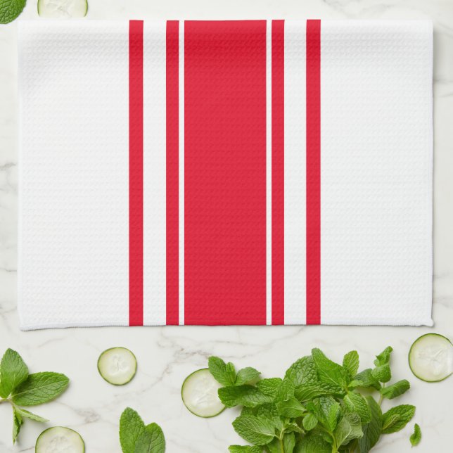 Striped Kitchen Towel (Folded)