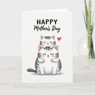 Striped Kitten Love Card
