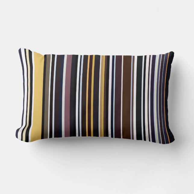 Striped Lumbar Cushion (Front)
