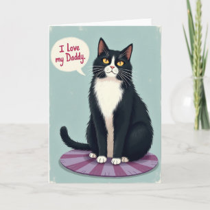 Striped Mat Fathers Day Card