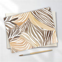 Striped Modern Neutral Beige Simple
