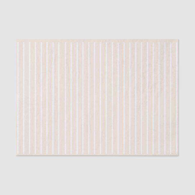 Striped Neutral Tissue Paper (Front)