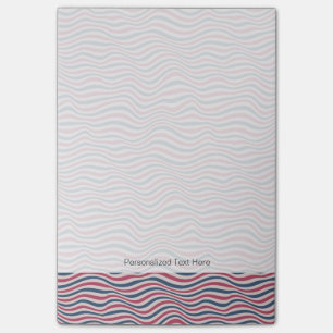 Striped pattern 2 post-it notes