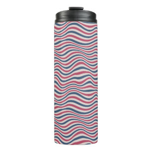 Striped pattern 2 thermal tumbler