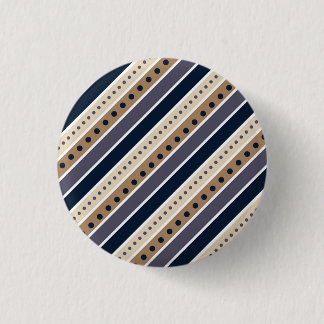 Striped pattern design button