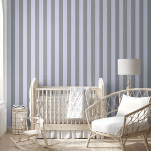Striped pattern in grey and lavender wallpaper