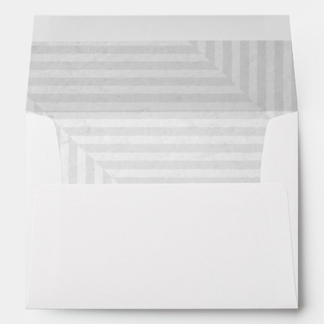Striped pattern paper background envelope (Back (Bottom))