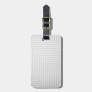 Striped pattern paper background luggage tag
