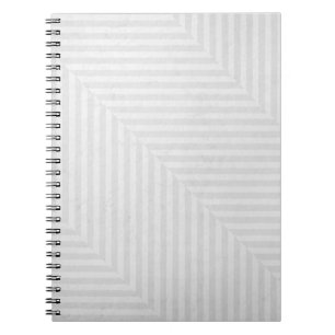 Striped pattern paper background spiral notebook