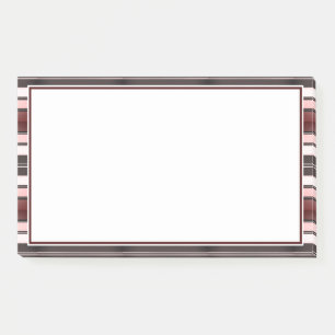 Striped Pattern Post-it Notes