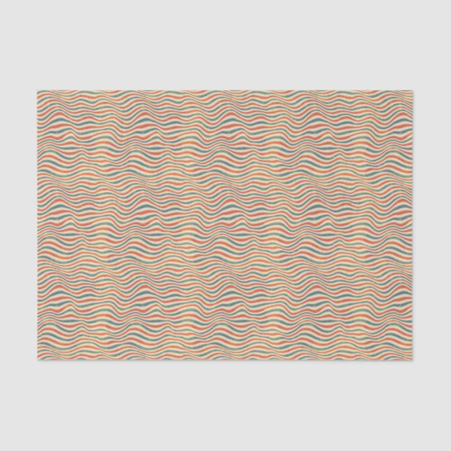 Striped pattern tissue paper (Front)
