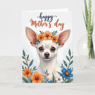 Striped Pet Portrait Card