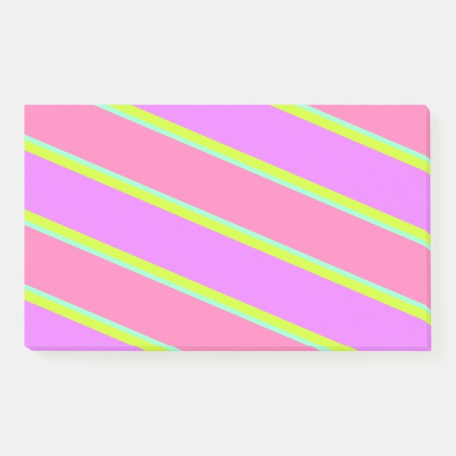 Striped Post it Notes (Front)
