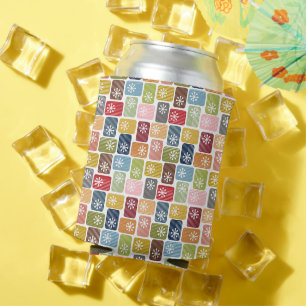 Striped Rectangles  Can Cooler