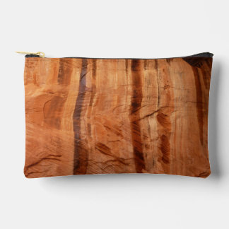 Striped Rock of Double Arch Alcove II at Zion Accessory Pouch