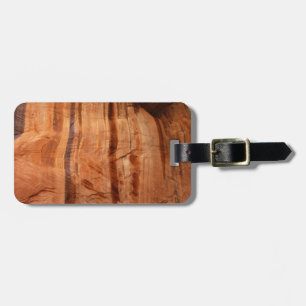 Striped Rock of Double Arch Alcove II at Zion Luggage Tag
