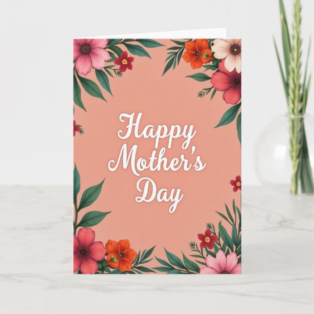 Striped Sentiment Filled Card (Front)
