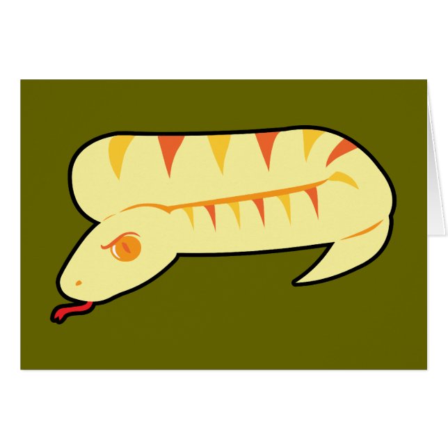 Striped Snake (Front Horizontal)