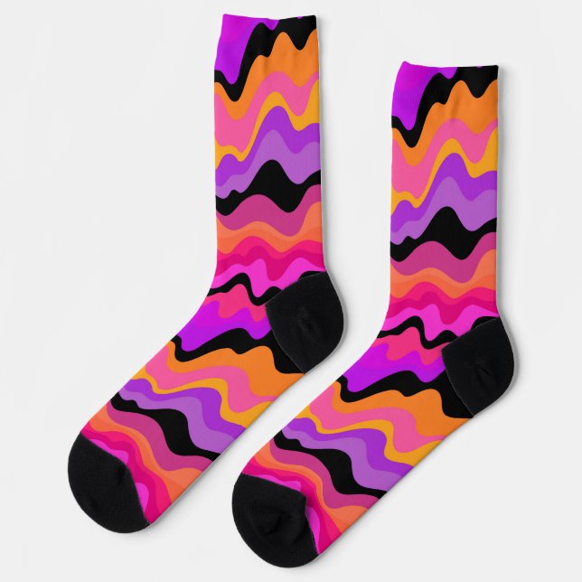 Striped sock (Left)