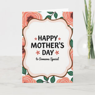 Striped Special Person Card