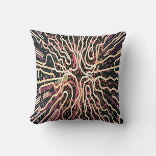 Striped texture cushion