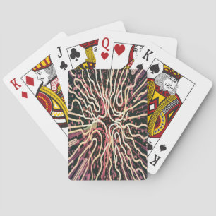 Striped texture playing cards
