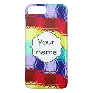 Striped textured glass Case-Mate iPhone case