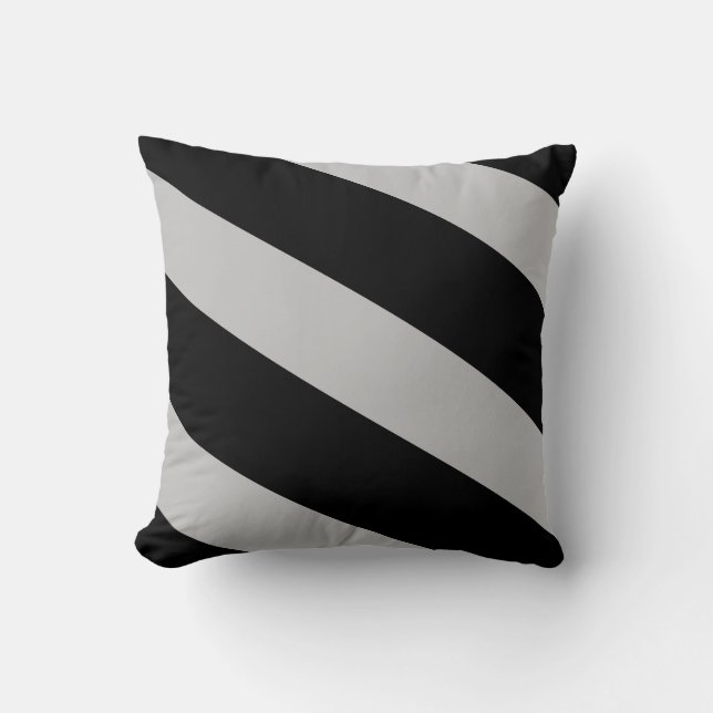 Striped Throw Pillow (Front)
