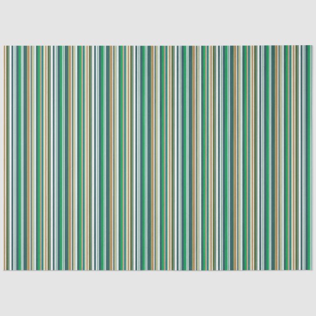 Striped Tissue Wrapping Paper (Front)