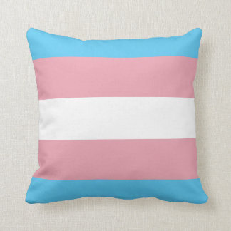 Striped Transgender Pride Pillow
