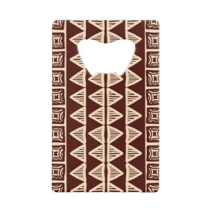 Striped Tribal: Ornamental Artwork.