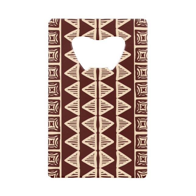 Striped Tribal: Ornamental Artwork. (Front)