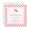 Striped Umbrella Bridal Shower Invitation