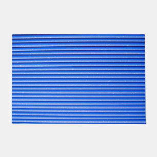 Striped Welcome Doormat – Modern Outdoor