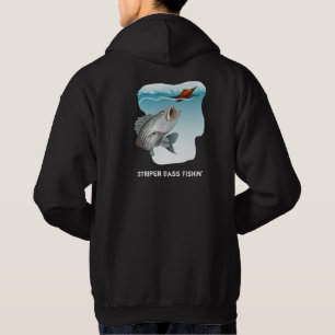 Striper Bass Fishing Hoodie