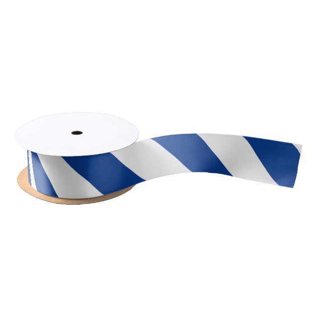 STRIPES adjustable Blue Satin Ribbon (Spool)