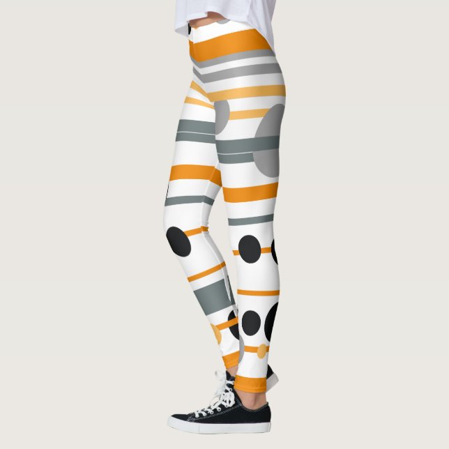 Stripes and dots leggings (Left)