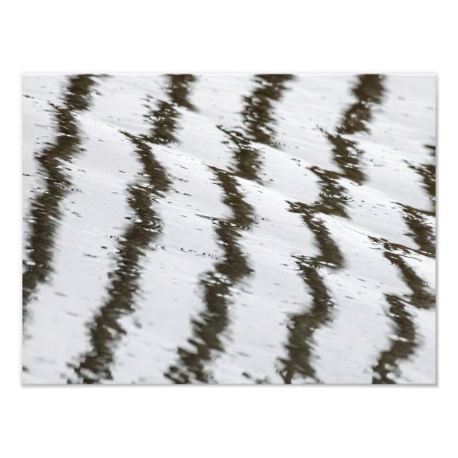 Stripes And Splashes Photo Print (Front)