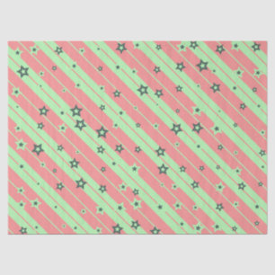 stripes and stars tissue paper