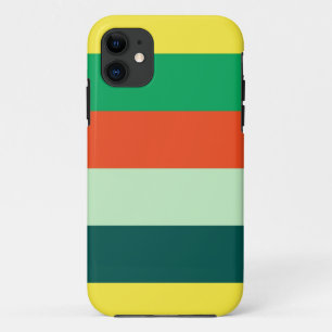Stripes Background (Yelow, Orange, Green, Blue) Case-Mate iPhone Case