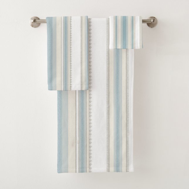 Stripes Bath Towel Set (Insitu)