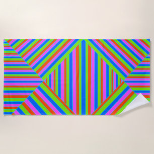 Stripes Beach Towel