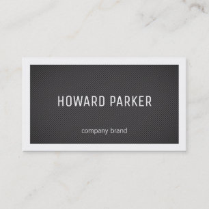 Stripes   Border (white) Business Card