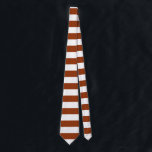 STRIPES Brown any Colour Tie<br><div class="desc">Horizontal stripes against white. White lines can be recolored - feel free to play with the background colour to create new effects! These ties comes in several colours and two versions per colour - with wide stripes or tight stripes.</div>