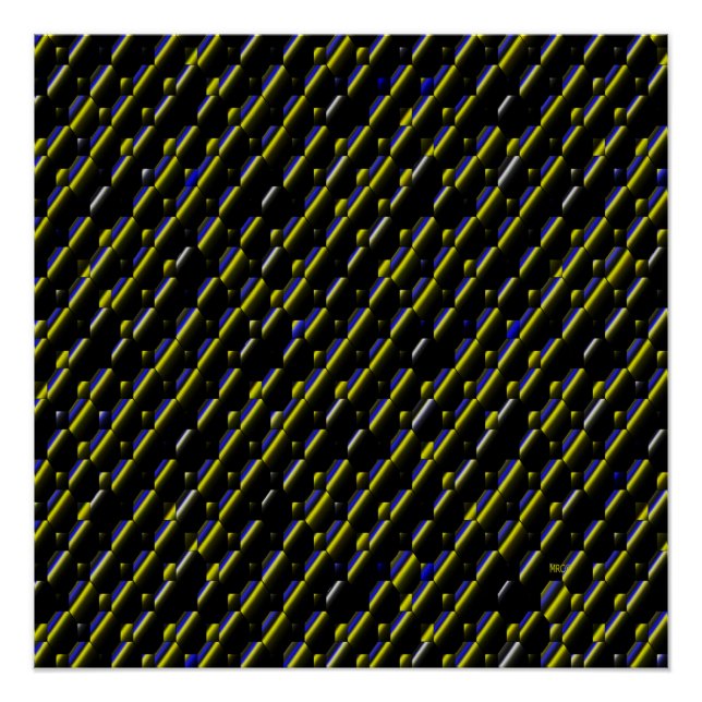 Stripes&Bubbles... Poster (Front)