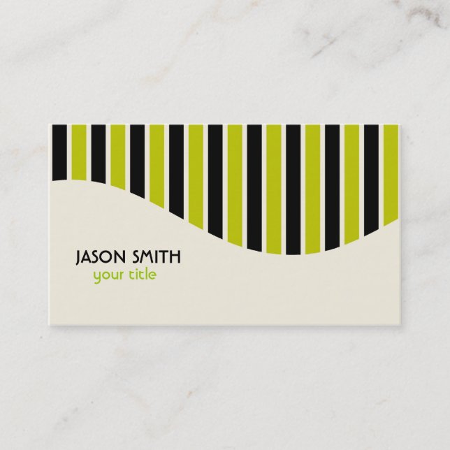Stripes Business Card (Front)