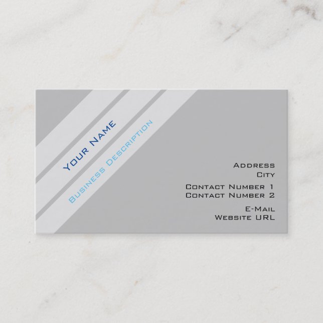 Stripes Business Card (Front)
